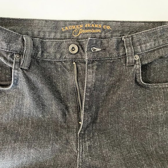 EUC Lauren by Ralph Lauren Premium Jeans Embellished Classic Straight - Picture 10 of 13